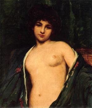 詹姆斯 卡萊爾 貝尅威思 Portrait of Evelyn Nesbitt 詹姆斯 卡萊爾 貝尅威思 Portrait of Evelyn Nesbitt